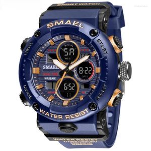 Wristwatches Sport Watch For Men Waterproof LED Digital Quartz Watches Stopwatch Big Dial Clock Male Relogio Masculino