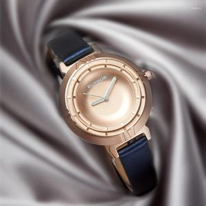 Orologi da polso Arrivo Autunno Moda di lusso Rotonda Orologio da donna elegante orologio al quarzo impermeabile superiore da ragazza 2023