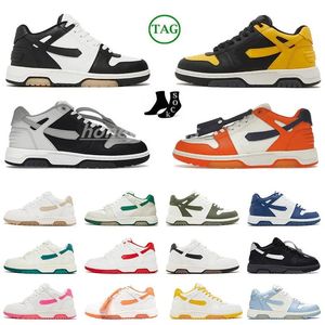 Low Tops Plataforma Sapatilhas Designer Fora do Escritório Offs Mens Mulheres Sapatos Brancos Preto Rosa Vermelho Verde Vintage Bottoms Mocassins Designer Lows OG Treinadores com Tag H24