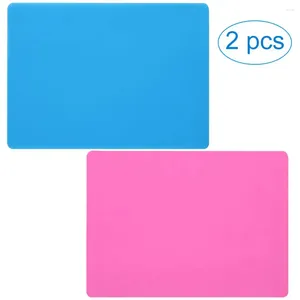 Ferramentas de cozimento antiaderente silicone esteira almofada folha artesanato jóias moldes reutilizáveis grande placemat pastelaria forno forro padaria