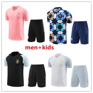 22 23 Argélia Futebol Tracksuit Jerseys Kit Set BOUNEDJAH Mangas Curtas Fatos de Treino Survetement Foot Chandal Futbol Sportswear Homens Kids Kit Camisas Manga Curta