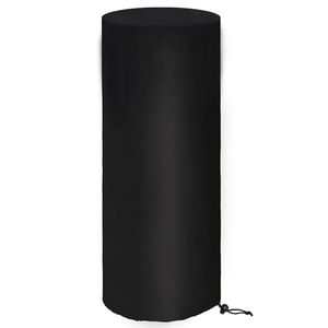 Dust Cover Patio Heater Covers Waterproof Outdoor 210D Oxford Windproof Protection Around 50X50X120 Cm 231023