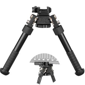 Taktik Aksesuarlar V8 Tripod Taktik Bipod 360 ° Dönen Braket All-Metal 20mm Rail Braket Keskin Nişancı Teleskopik Tripod Av Montajı