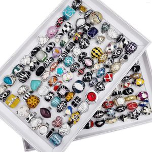 Cluster Ringe Schädel Ring Punk Männer Titan Stahl Guss Edelstahl Tropf Öl Zirkon Für Frauen Schmuck Großhandel 20 teile/los