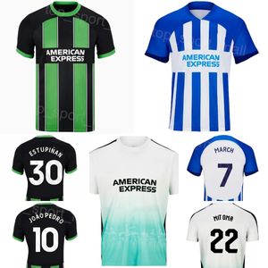 Vereinsmannschaft 2023–24 FC Fußball 22 Kaoru Mitoma Trikot 28 Evan Ferguson 1 Bart Verbruggen 34 Joel Veltman 11 Billy Gilmour 7 Solly March Fußballtrikot-Kits BuLaiDun