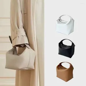 Totes Lunch Box Bag Fashion Design Bucket Women's Leather Handväska Fashionabla mångsidig