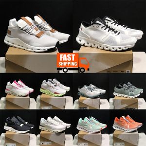 Запуск Cloudnova Form Shoes Cloud nova x Cloudsurfer Мужчины Женщины Дизайнерская тренировка Cross Triple White Black Pink Trainers Sneaker Eu36-45