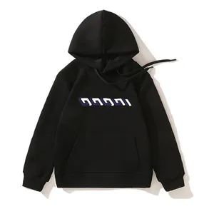 Vinterpojkar flickor brev huva tröja barns hoodie bokstäver pullover topp hösten ny babys barn tröja csd2310253