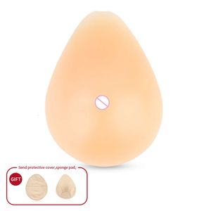 CatSuit Costumes OneFeng på Triangle Teardrop Shape Silicone Form Artificial Breast 150-700G/PC Fake BOOB Big Tits For Mastectomy Women