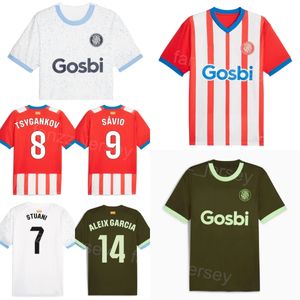 23-24 Club Team Soccer Girona 5 David Lopez Jersey FC 20 Yan Couto 7 Cristhian Stuani 9 Artem Dovbyk 14 Aleix Garcia 21 Yangel Herrera Football Shirt Kits Custom Name