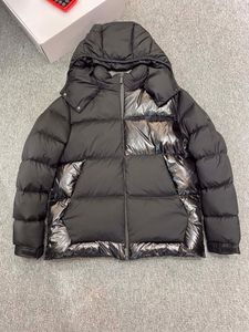23ss new down jacket with printed down jacket on the back, fluffy short winter jacket size 1-5