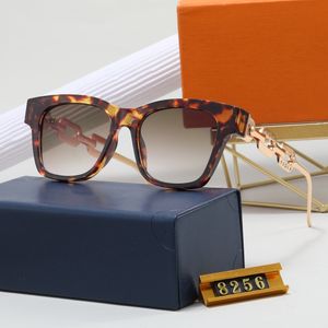 Occhiali da sole classici di moda firmati per uomo donna Occhiali da sole di lusso polarizzati pilota occhiali da sole oversize UV400 occhiali cornice PC lente Polaroid S8256