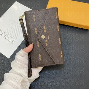 Funda de teléfono con billetera de cuero genuino Funda de diseñador para iPhone Titular de la tarjeta con tapa para iPhone 15 14 Pro Max 13 12 11 14Plus X XS XR Samsung Galaxy S23 Ultra S22 Funda móvil de marca