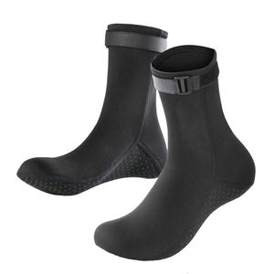 Calzini riscaldati Mm Neoprene Acqua da spiaggia Antiscivolo Adulto Patchwork caldo Muta Scarpe da sub Stivali da surf per uomo Calzino da donna