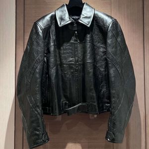 Męskie kurtki motocyklowe baseball Coats designer kurtka bb haft zip kardigan swobodny płaszcz Wysokiej jakości lokomotywa skórzana odzież uliczna