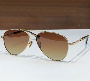 New fashion design pilot sunglasses 8230 exquisite metal frame retro simple and generous style comfortable to wear outdoor uv400 protection glasses