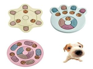 Dog Puzzle Toys ökar IQ Interactive Slow Dispensing Feeding Pet Dog Training Games Feeder For Small Medium Dog Puppy26716959561