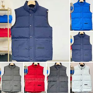 Hot Sale Fashion Men Vest Down Cotton Waistcoat Designs Mens and Women's No Sleveless Jacket Puffer Autumn Winter Casual Coats Couples Vests Keep Warm Coat