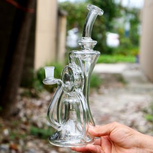 Glass Bong Hookahs showerhead Percolator Bubble Smoking Rig Gravity Water Pipes Thick Tubes Dab Rigs Tobacco With 14mm Bowl Wholesale
