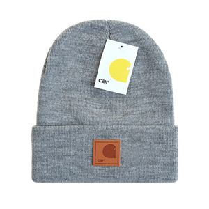 Moda Beanie Designer Luxo Homens Mulheres Chapéu de Beisebol Esporte Algodão Chapéus Chapéus Crânio Caps Equipados Carta Clássica Carhart Bordado Beanies Casual Outdoor T-15