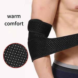 Knee Pads Adjustable Elbow Guard Support (1Pc) Light & Slim Tennis Brace Wrap Strap