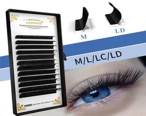 Eyelash grafting L LC LD M curvature silk matte round hair eye lashes whole spot curvature thick false eyelashes4049963