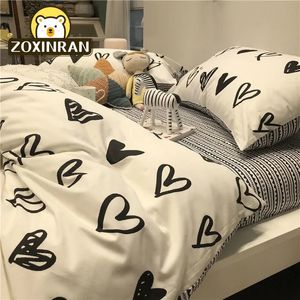 Bettwäsche-Sets, Bettlaken, Leinen, Bettbezug für 2 Personen, Doppelbett und Kissenbezug, King-Size-Größe 220 x 240 Euro, 231025