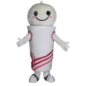 Costumi mascotte gelato carino di Halloween Personaggio a tema dei cartoni animati di alta qualità Costume da carnevale unisex per adulti Vestito da festa di Natale per uomo donna