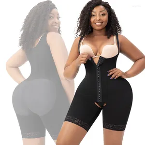 Kvinnors shapers Moldeadoras Post High Shapewear Girdle Women Plus Size Body Shaper Push Up Bufirm Compression Plagment Magen Fajas