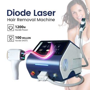 Máquina portátil da remoção do cabelo do laser do diodo beleza spa uso do salão de beleza eliminação permanente do cabelo equipamento do laser