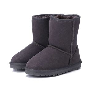 Meninos e meninas botas de neve estilo crianças bebê bota austrália crianças sapatos quentes estudantes adolescentes inverno natal tornozelo Size21-35 291