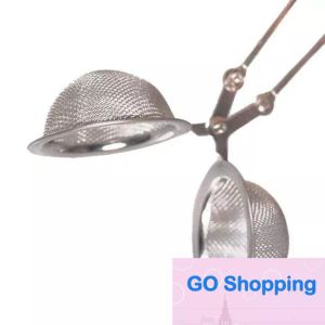 Simple Kitchenware Accessories Tools Tea Infuser 304 Stainless Steel Sphere Mesh Strainer Coffee Herb Spice Filter Diffuser Handle Ball