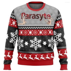 Мужские толстовки The Maxim Parasyte Ugly, рождественский свитер, подарок, пуловер Санта-Клауса, мужской 3D свитшот и топ, осенне-зимняя одежда