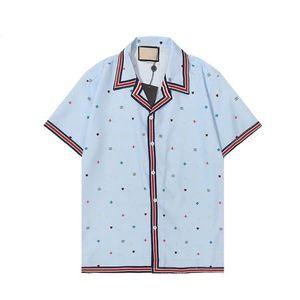 2022 moda tigre impressão camisas designer masculino camisa havaiana homem casual manga curta topos camiseta masculina blusa plus s246f