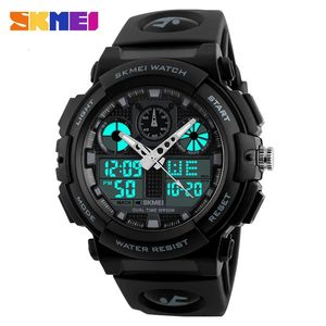 腕時計Skmei Mensshock Sport Watches Top Brand Luxury Quartz LED軍事防水デジタル時計Relogio Masculino 231025