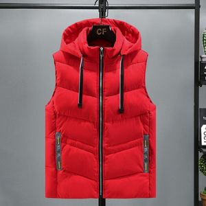 Gilet da uomo di design da 23 g, piumino scozzese con cerniera, piumino smanicato in cotone, giacca invernale senza maniche