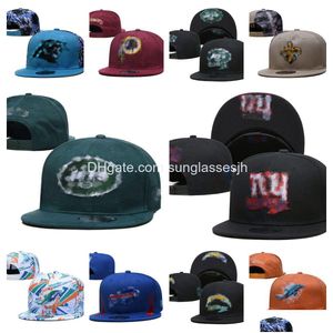 Toptan All Teams Logo Tasarımcı Şapkaları Baskball Snapback Unisex Nakış Futbol Kapalı Örgü Flex Beanies Hip Hop Sport Snap