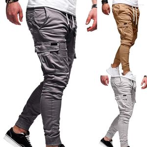 Calças masculinas Mens Corredores Calças Pretas Suor Streetwear Dança Esportes Sweatpants Casual Cordão Hip Hop Roupas