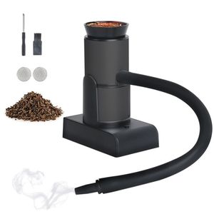 Bärbar handhållen kall rökning pistol med vakuumtätare elektrisk mat dryck cocktail rökare woodchips rök infuser av kimistore3