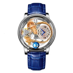 Pindu 6539 Yeni Geliş Astronomia Gök Serisi Tourbillon Watch Quartz Erkekler İçin İzler