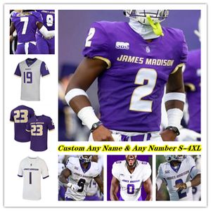 James Madison JMU College Football Jersey McCloud Kaelon Black Ty Son Lawton Reggie Brown Elijah Sarratt Aiden Fisher Jalen Green Jamree Kromah Kamara Carpenter