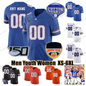 Maglie da football NCAA Florida Gators College 6 Maglia Jeff Driskel 11 Kyle Trask 15 Tim Tebow 22 E.Smith 81 Aaron Hernandez Kyle Pitts Kadar