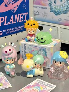 Blind Box Original Popmart Little Sweet Bean Companion Series Box Toys Model Bekräfta Style Söt Anime Figure Gift Surprise 231025