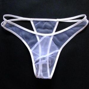 Whole - Neue Herren-G-Strings, Sexy Crime-Männer; Herren-G-Strings, Unterwäsche, hohl, ultradünn, transparent, Sissy-Tanga, Netzstoff, Jock264L