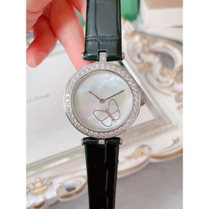 Orologio di lusso Causale Cleefly Stilista Donna Van Quarzo Cintura da donna nuova Diamante Sottile Charms impermeabili Farfalla Montre De Luxe 1 61QY F8S3