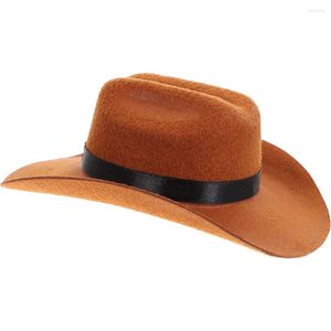 Trajes de gato Pet Cowboy Chapéu Decorativo Filhote de Cachorro Gatinho Adorável Multi-Função Fontes de Festa Doméstica Dog Cap Bolo Topper