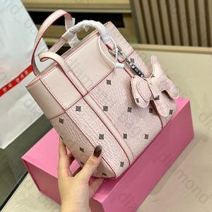 Borsa a secchiello Aren borsa firmata rosa borsa da 20 cm borsa firmata da donna borsa shopping marrone nera borsa tote da donna carina pochette a tracolla borse a tracolla designer donna nuova