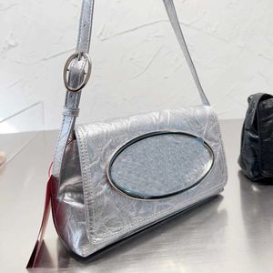 D Mektup Crossbody Bags Kadın Lüks Tasarımcı Çanta Kadın Deri Koltuk Tatları Flep Moda Omuz Tasarımcı Handbags