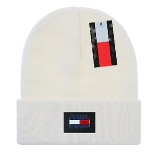 Chapéu de desenhista para homem americano gorro marca tomm chapéus mulheres inverno cashmere casual ao ar livre gorros bonnet cabeça quente cashmere boné de luxo moda carta chapéu homens