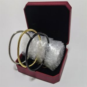 Bracciale a vite amore Bracciali firmati Gioielli di lusso Bracciale da donna Accessori moda Lega di acciaio al titanio placcato oro Non tramonterà mai239Q